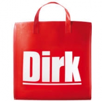 Boekfiets in supermarkt Dirk